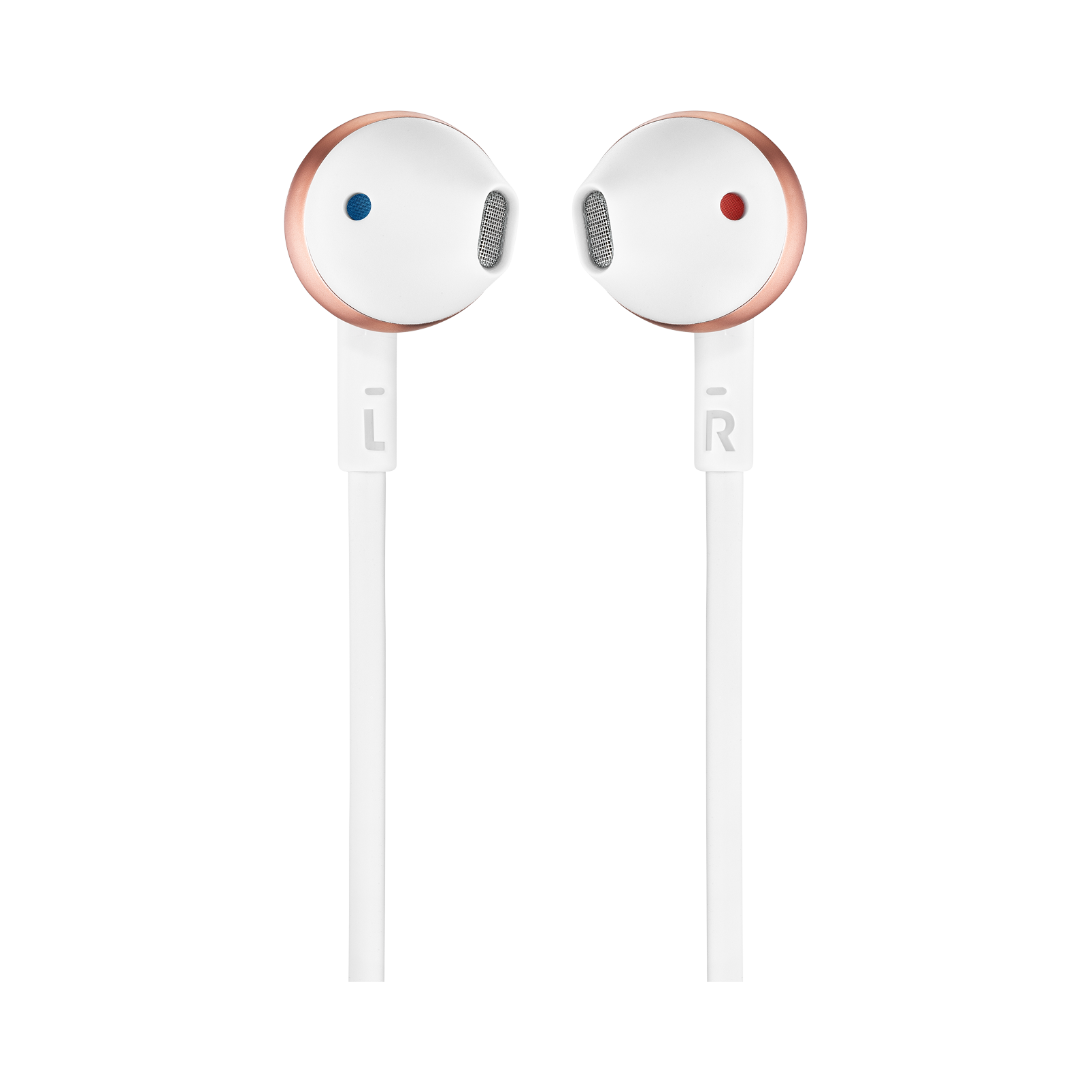 JBL Tune 205 - Rose Gold - Earbud headphones - Front